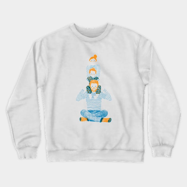 Family Portrait Crewneck Sweatshirt by AnaRitaRobalo